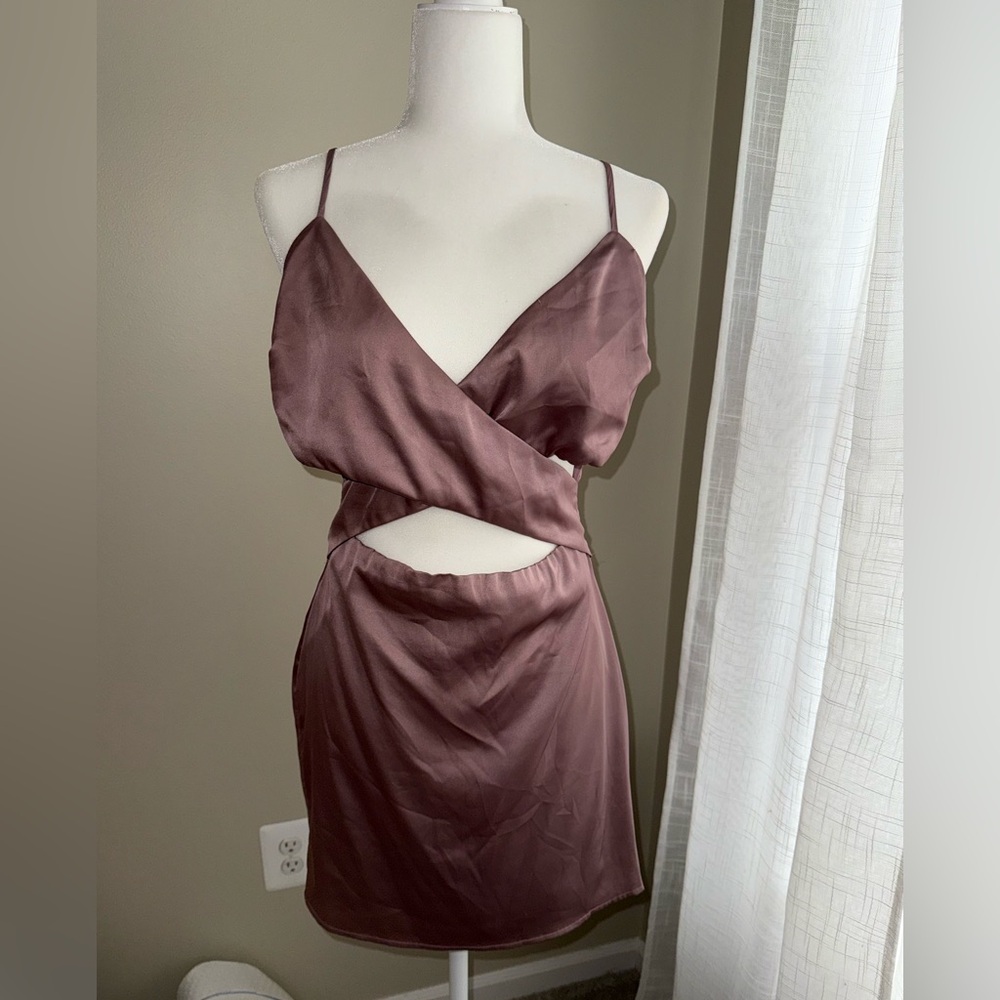 Silky Purple Dress 💜